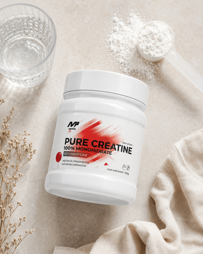 PURE CREATINA 100% MONOHYDRATE - Sabor Piruleta