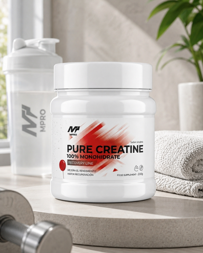 PURE CREATINA 100% MONOHYDRATE - Sabor Piruleta