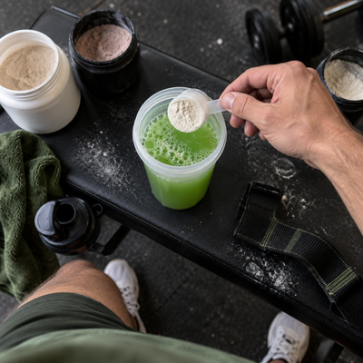 4 suplementos en 1 scoop